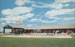 Villager Motel Postcard