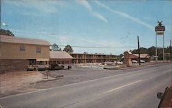 Holland Motel Interstate 75 Resaca Exit Postcard