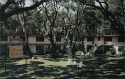 View of Queens' Court Postcard