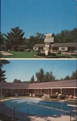Pinewood Motel Bethlehem, NH Postcard Postcard Postcard