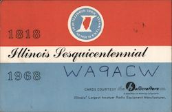 Illinois Sesquicentennial 1818-1968 Postcard