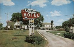 Rusk Haven Motel Postcard