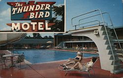 The Thunder Bird Motel Postcard