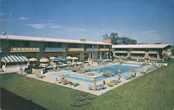 Howard Johnson's Motor Lodge, Chicago, Illinois Postcard