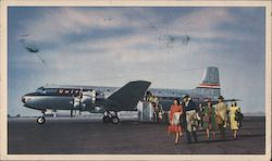 United Air Lines Postcard