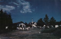 "La Salle a Manger" au Camp Les Chalets Francois French Camp for Girls Postcard