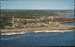 Two Lights State Park Cape Elizabeth, ME Postcard Postcard Postcard