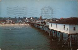 Looking Up Old Orchard Street Postcard