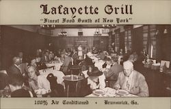 Lafayette Grill Brunswick, GA Postcard Postcard Postcard