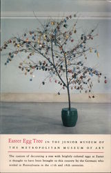 Easter Egg Tree in the Junior Museum of The Metropolitan Museum of Art New York City, NY L. H. Frohman Postcard Postcard Postcard