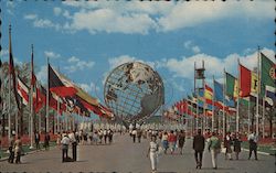 Unisphere at the New York World's Fair 1964-1965 Postcard Postcard Postcard