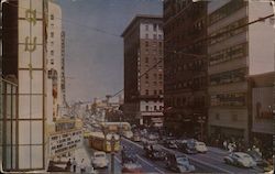 Hollywood and Vine Postcard