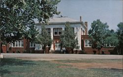 High School Building Plains, GA Charles W. Plant Postcard Postcard Postcard