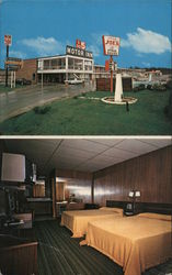 Big $5 Motor Inn Postcard