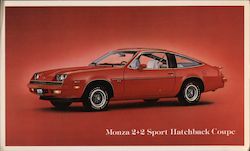 Chevrolet Monza 2+2 Sport Hatchback Coupe Postcard
