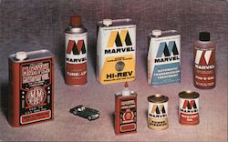 Marvel Oil Company Products Postcard