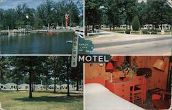 Mosley's Shady Lake Motel Rocky Mount, NC McElvain Postcard Postcard Postcard