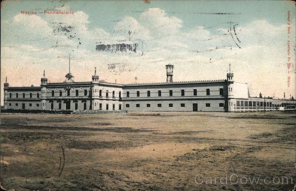 A large penitentiary in an open field Mexico