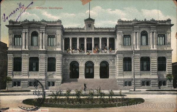 Outside of the Geological Institute of Mexico Mexico CIty DF