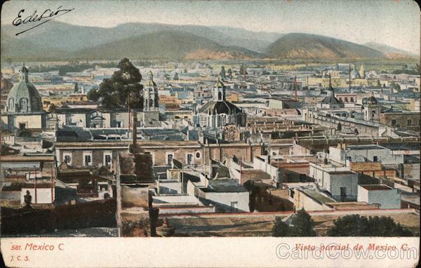 Vista Parcial de la Ciudad Mexico City