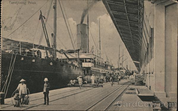 Tandjoeng Priok Indonesia Southeast Asia