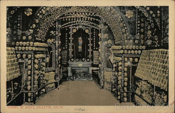 Chapel of Bones, Valletta, Malta