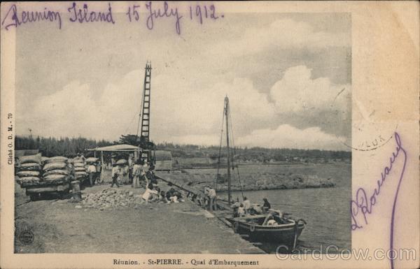 Loading Dock Saint-Pierre Reunion Island Africa