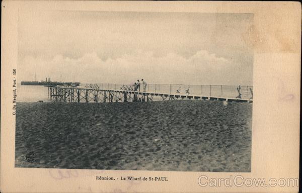 Reunion. - Le Wharf de St-Paul Saint Paul Reunion Island