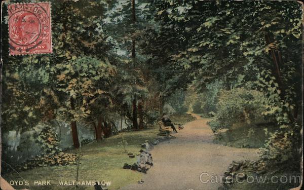 View of Loyd's Park Walthamstow England