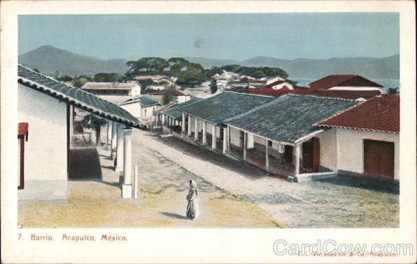 Vista del Barrio Acapulco Mexico