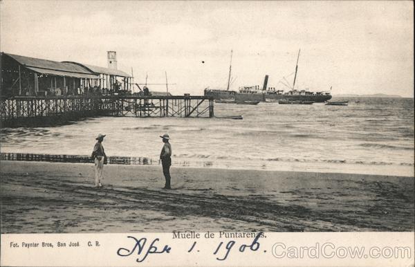Muelle de Punterenas Costa Rica Central America