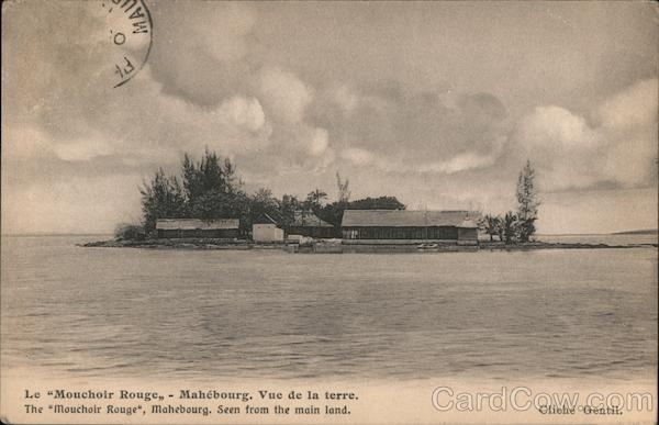 Red Handkerchief Island from Main Land Mahebourg Mauritius
