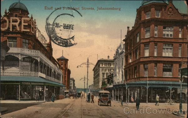 Eloff and President Streets Johannesburg South Africa