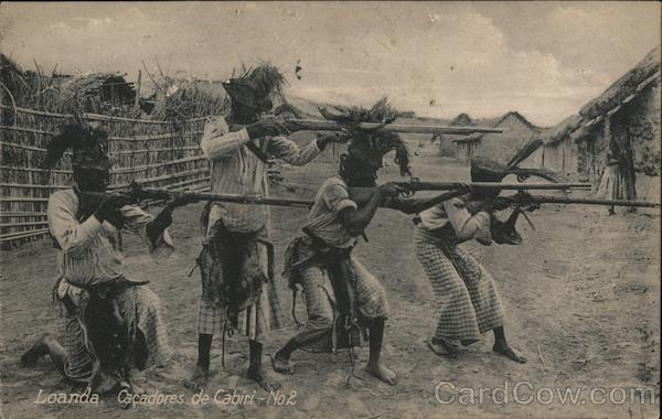 Loanda Cacadores de Cabiri - No2 Angola Africa
