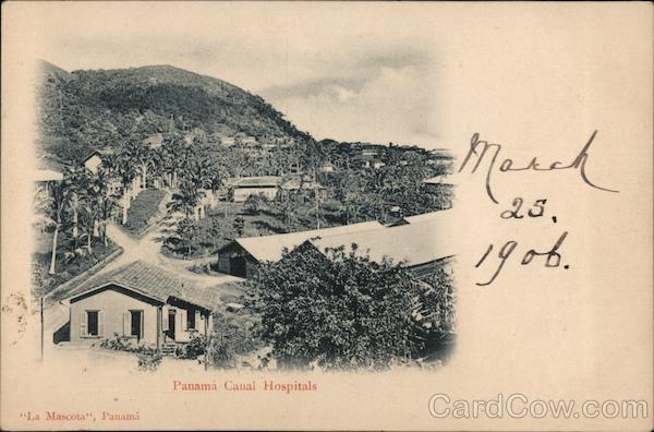 Panama Canal Hospitals 1906 CZ