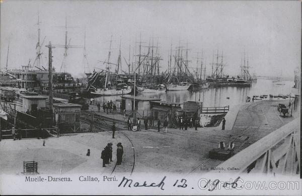 Darsena Pier Callao Peru