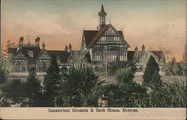Sanatorium Grounds & Bath House, Rotorua New Zealand