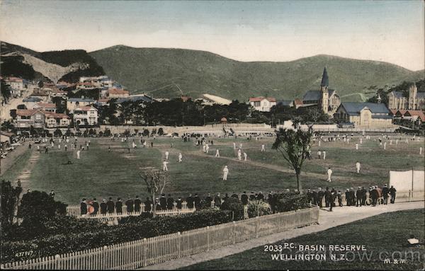 2033 Basin Reserve Wellington N.Z.- Cricket ground New Zealand