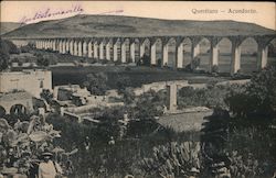 Aqueduct of Querétaro Santiago de Querétaro, Mexico Postcard Postcard Postcard