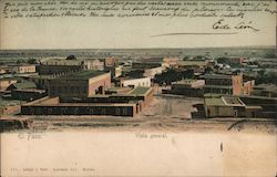 General View of Juárez–El Paso Postcard