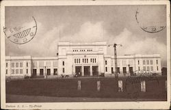 Tanjung Priok Railway Station Postcard