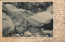 Bathing Pool - Bras Rouge Canyon, Cilaos Postcard