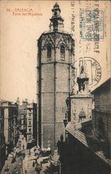 El Miguelete Cathedral Valencia, Spain Postcard Postcard Postcard