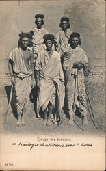 Groupe des bedouins Postcard