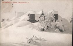 Strawberry Bank Hotel in Winter Postcard