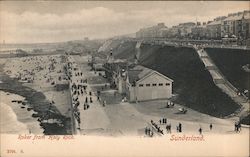 Roker Resort from Holey Rock Postcard