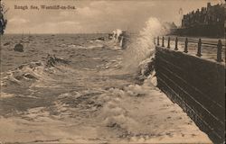 A Rough Sea Postcard
