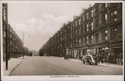 Tollcross Road looking east Postcard