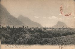 The Pouce and Peterboth mountains Postcard