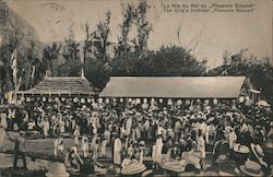 The King's Birthday, Pleasure Ground Postcard